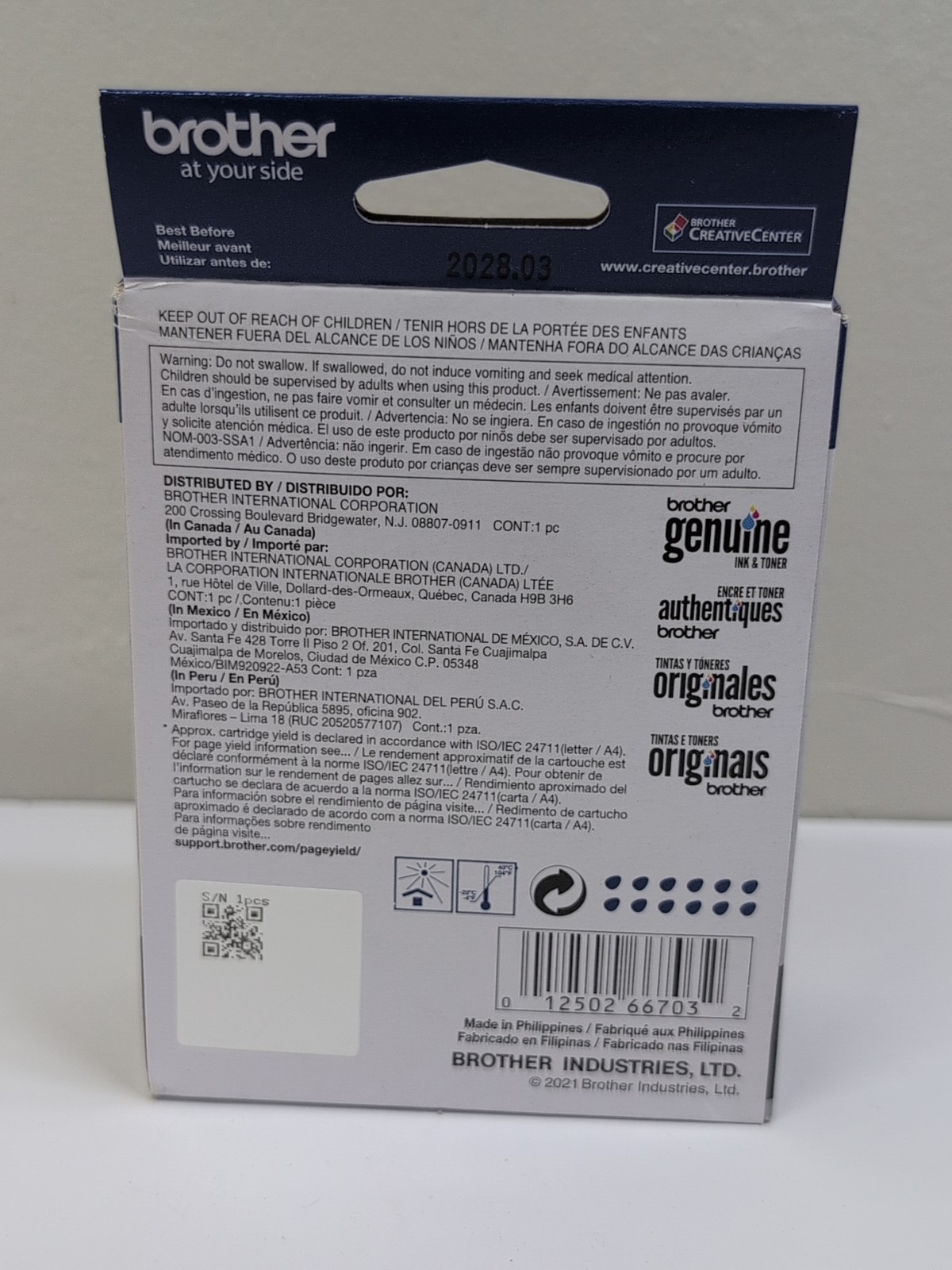 Brother LC402XLBKS 3,000 Page-Yield High-Yield Ink – Black New
