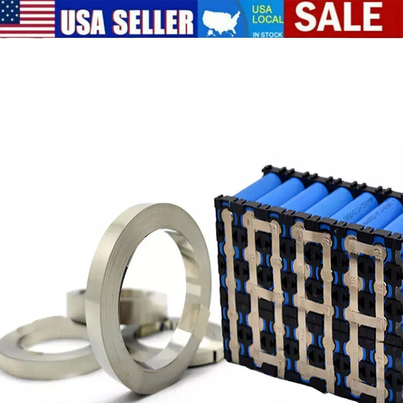 10M Pure Nickel Plate Strip Tape Sheet For Li 18650 Battery Spot Weld Tool DIY