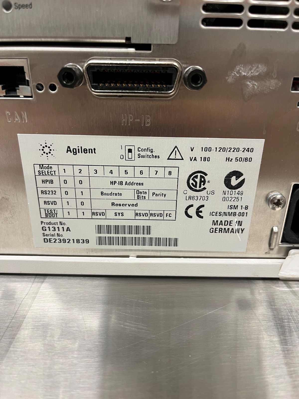 Agilent 1100 – QuatPump – G1311A