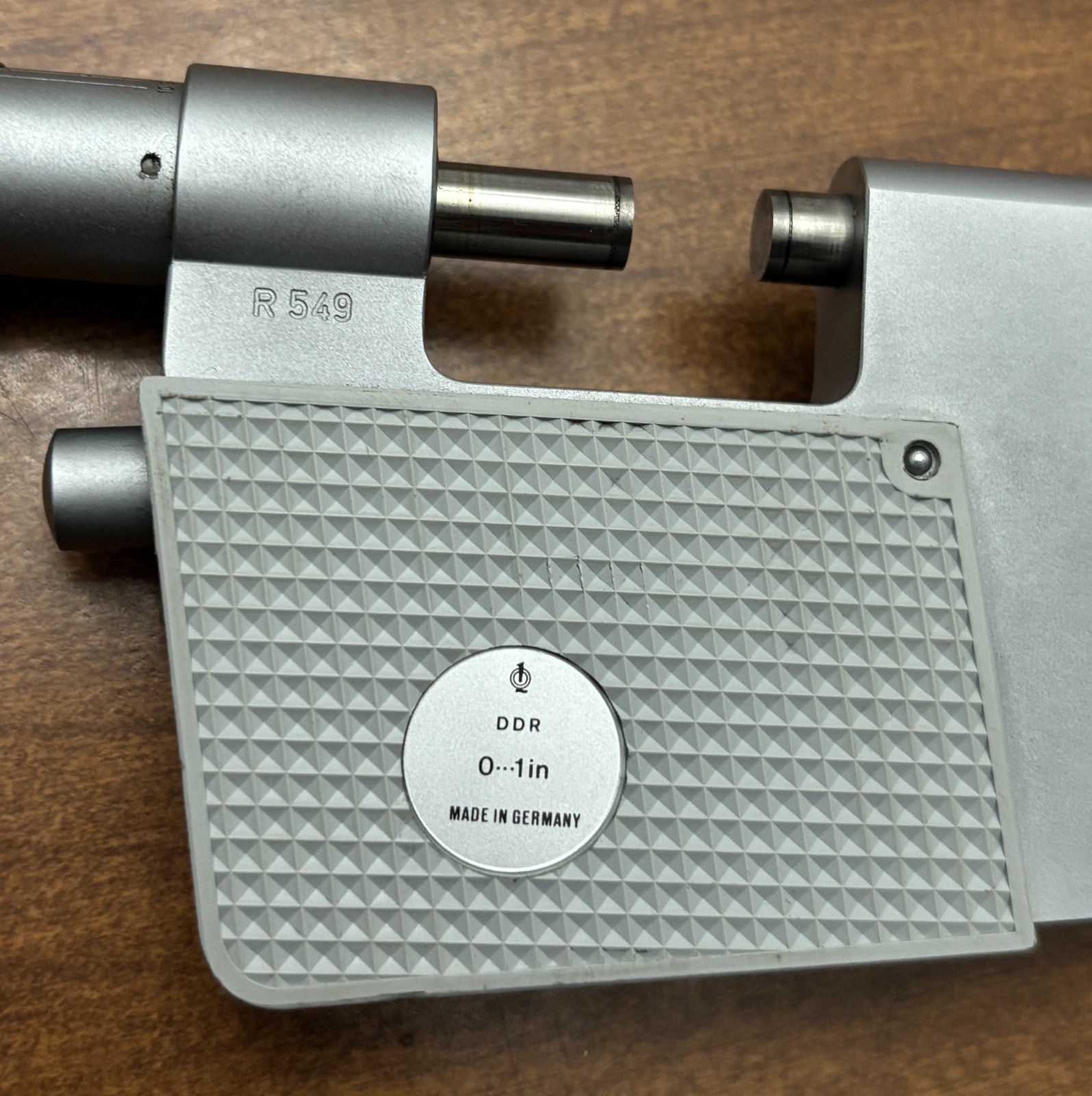 German made Carl Zeiss Jena Indicating micrometer 0-1″ Feinzeigermessschraube