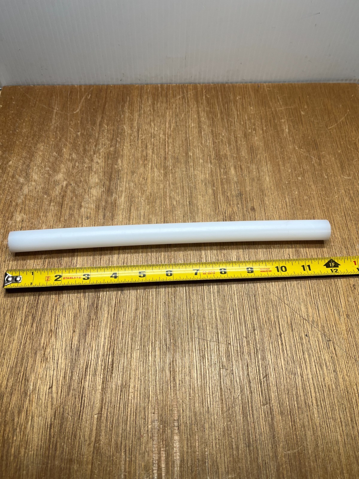 3/4″ X 12″ White UHMW-PE Polyethylene Plastic Round Rod Stock .750″ USA