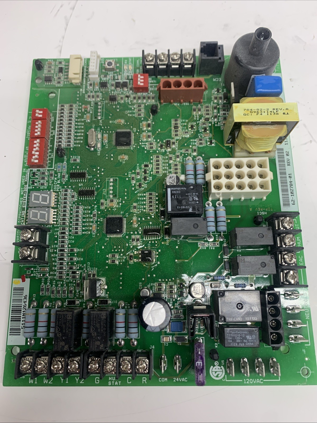 Rheem Ruud 62-102784-01 Furnace Control Board 1137-120