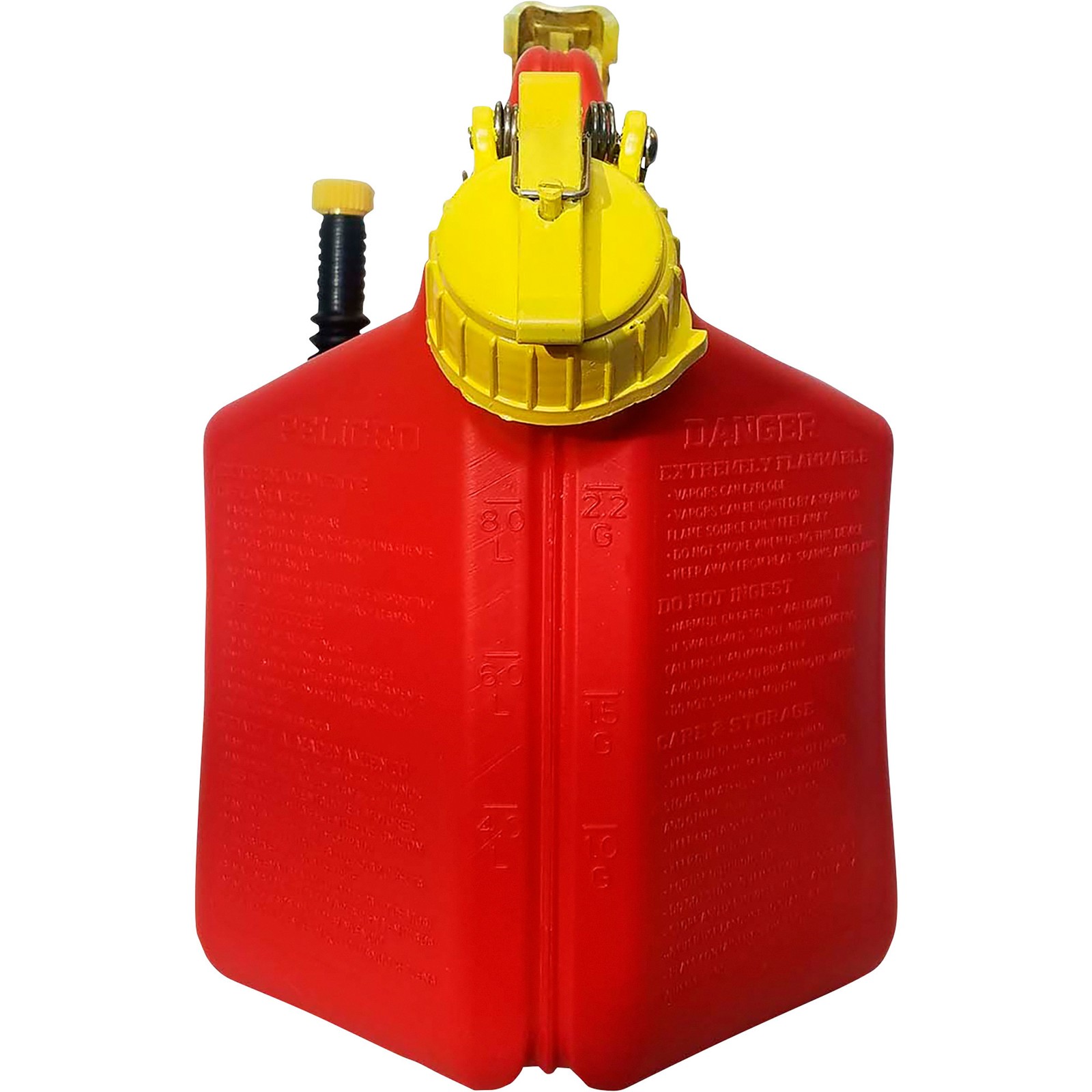 SureCan 2+ Gallon Type II Safety Gas Can, Red, Model# SUR2SFG2