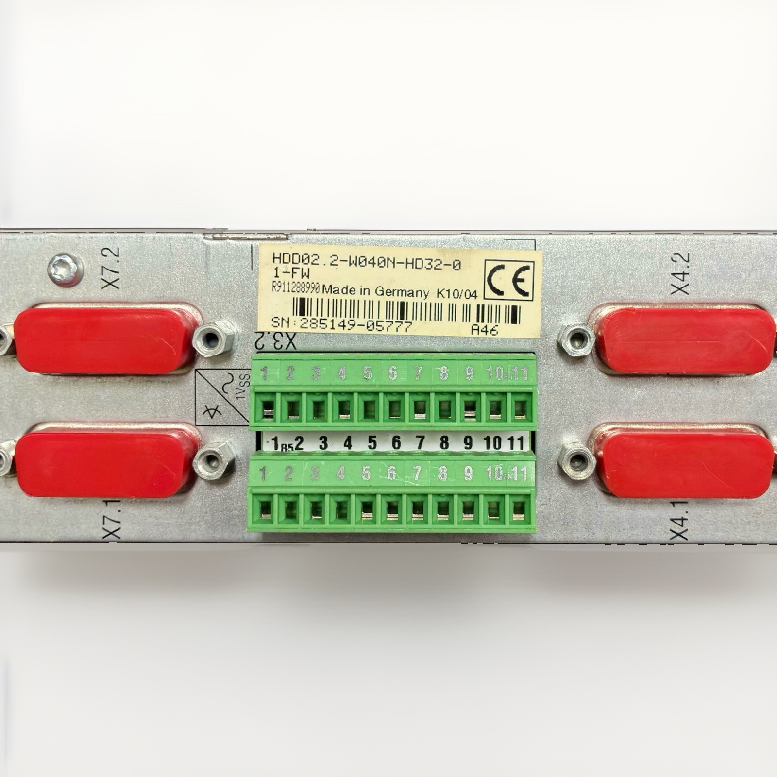 Rexroth Bosch Indramat HDD02.2-W040N-HD32-01-FW Servo Drive Controller
