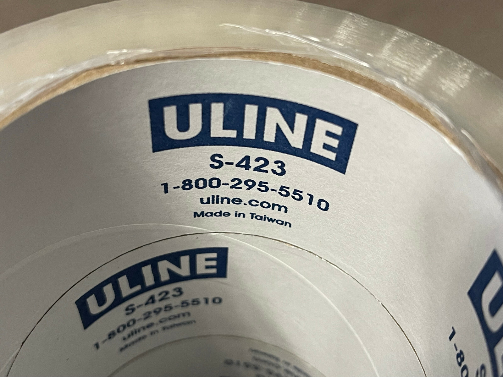 Qty 4 – Uline S-423 Industrial Packing Tape 2″ x 110 yds (330 feet) 2 Mil, Clear