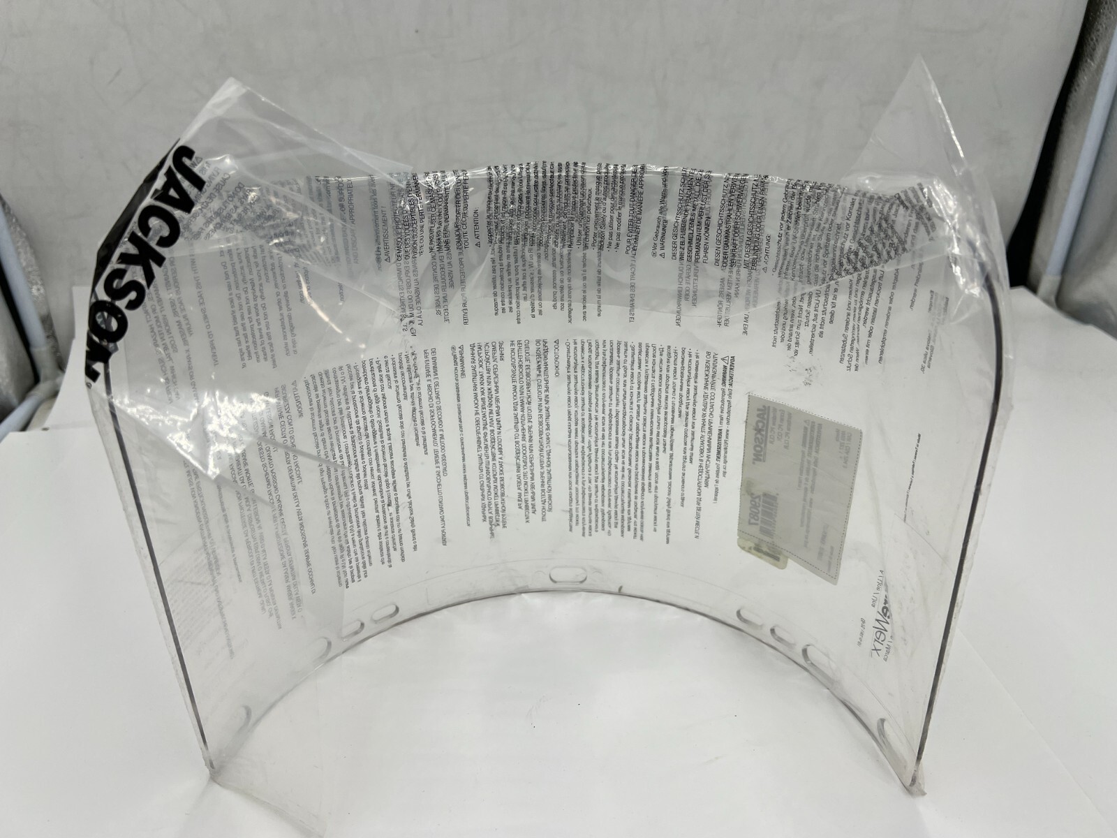 (QTY 2) Jackson Safety 29087 Face Shield Headgear and Window Ratchet Head Gear