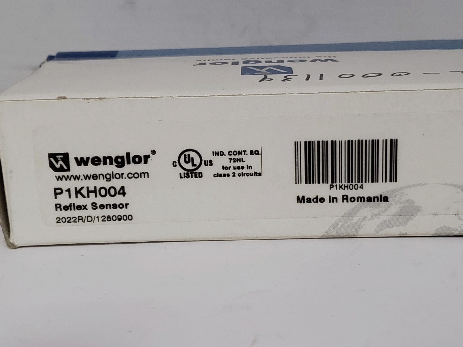 WENGLOR P1KH004 PHOTOELECTRIC REFLEX SENSOR 3 PIN 10-30V DC PNP NIB