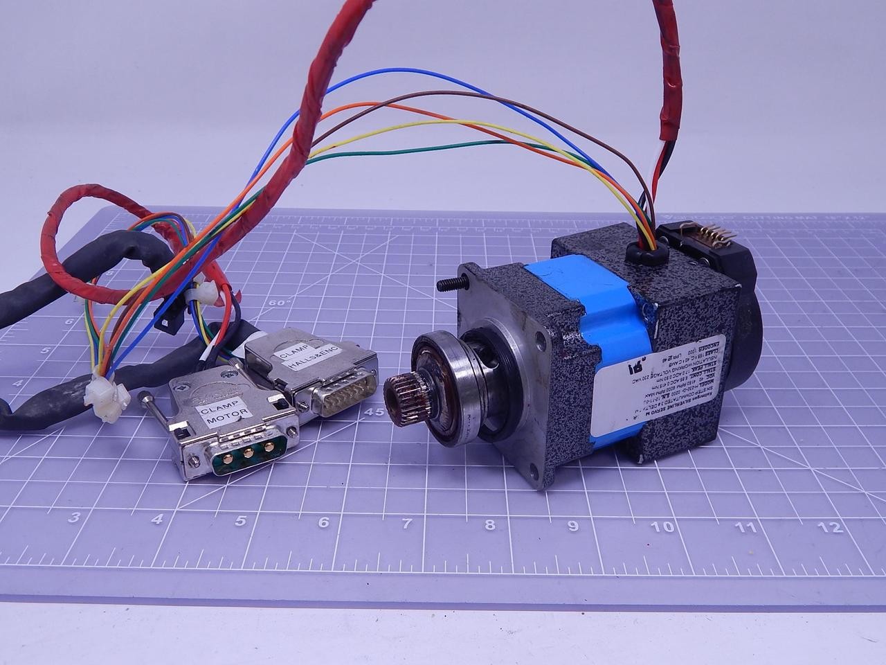 KOLLMORGEN H-232-G-0200 SERVO MOTOR 40 VDC 6000 RPM MAX T123296