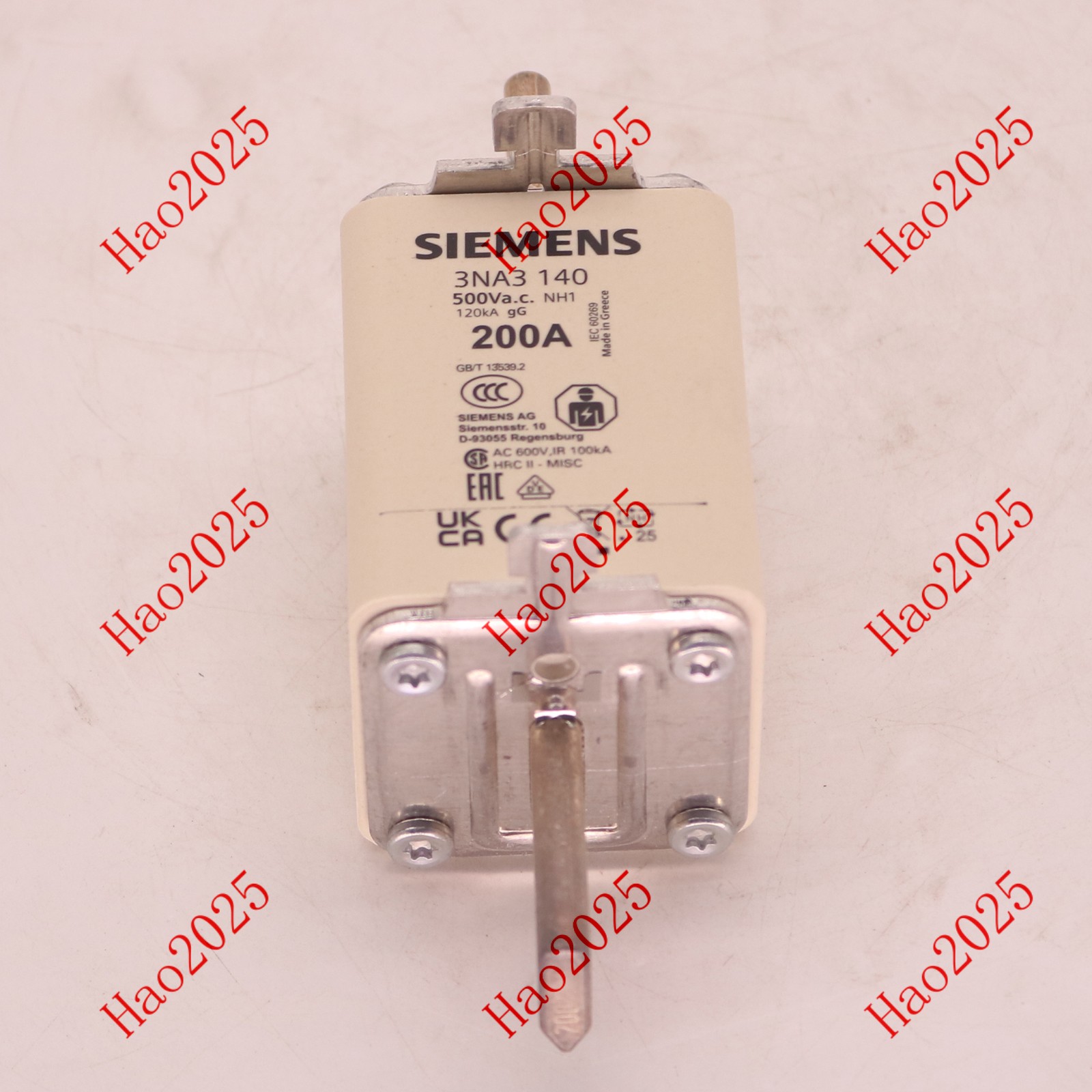 3PCS/1Box Siemens 3NA3140 NH1-gG 200A 500V Fuse -New free shipping
