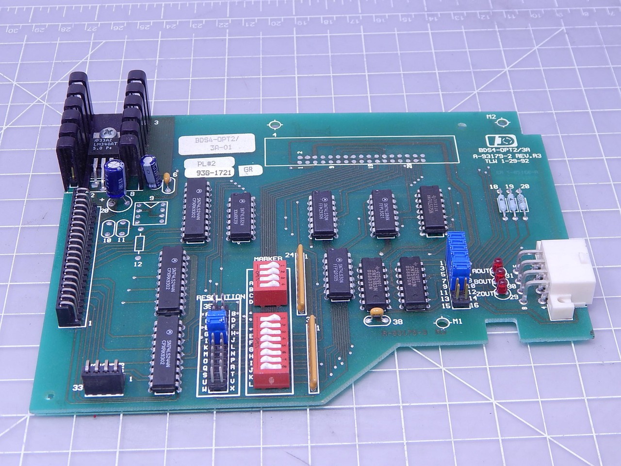 KOLLMORGEN BDS4-0PT2/3A A-93179-2 SERVO CONTROL BOARD T143704