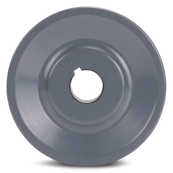 Zoro Select Ak3478 7/8″ Fixed Bore 1 Groove Standard V-Belt Pulley 3.45 In Od