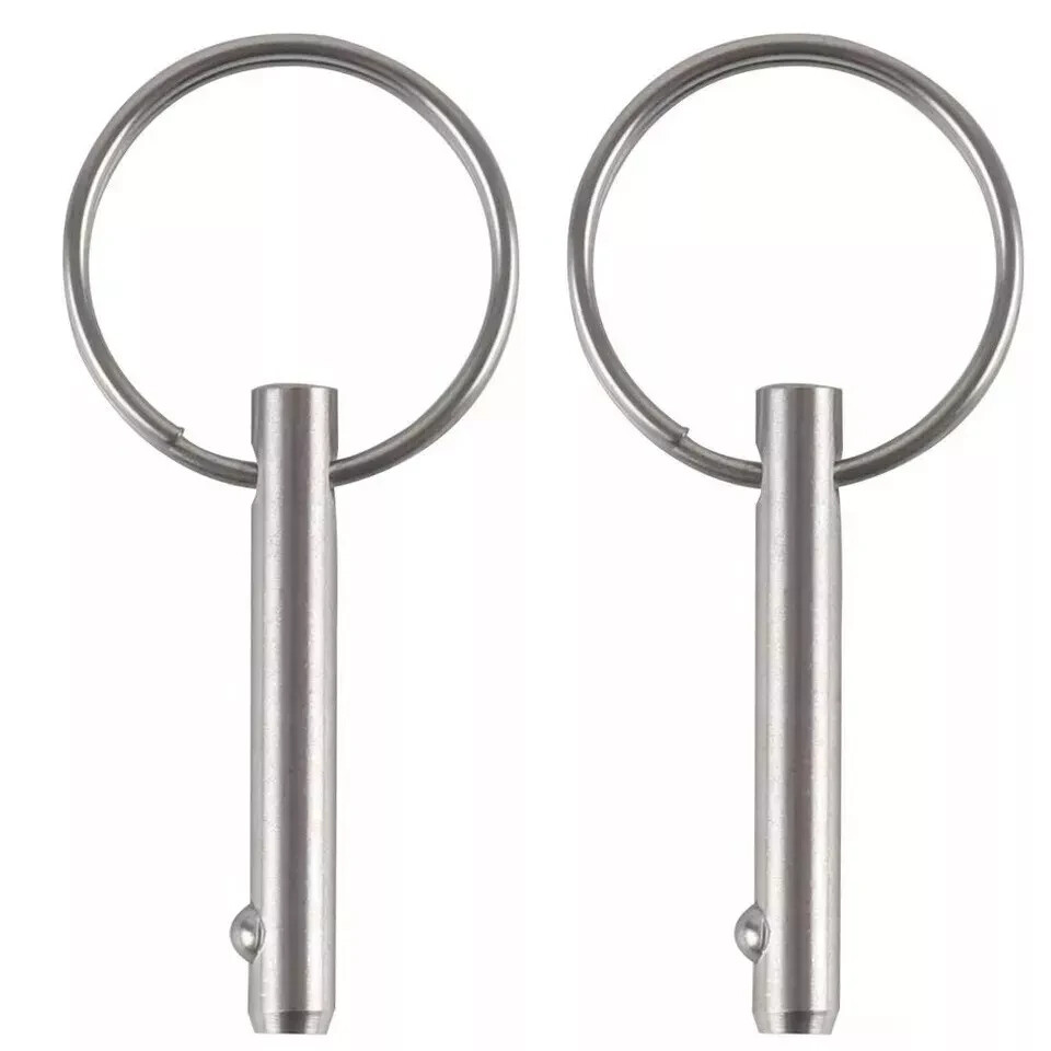 Small Quick Release Pin 3/16″ Stainless Steel Bimini Top Marine Hardware 4 Pack