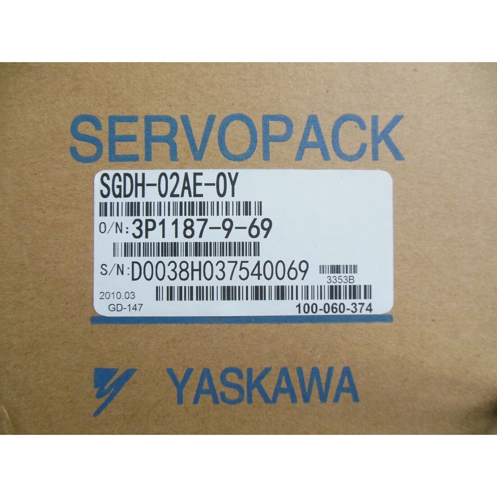 YASKAWA servo driver SGDH-02AE-OY SGDH02AEOY