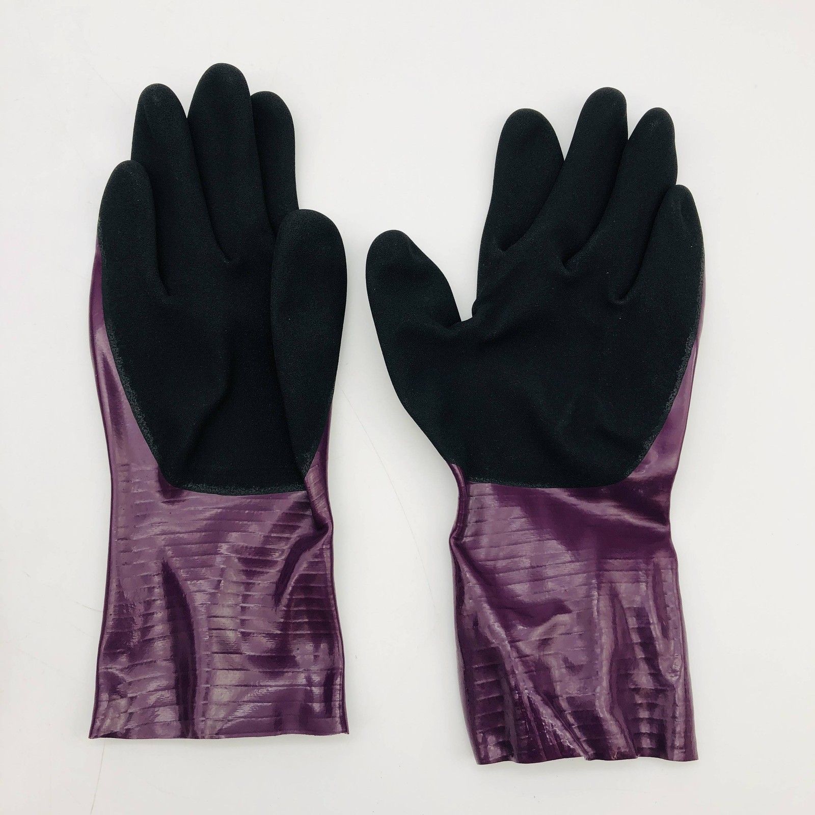 MaxiDry 56-426 Chemical Resistant Gloves Small 7 Nitrile Lightweight 12 Pairs