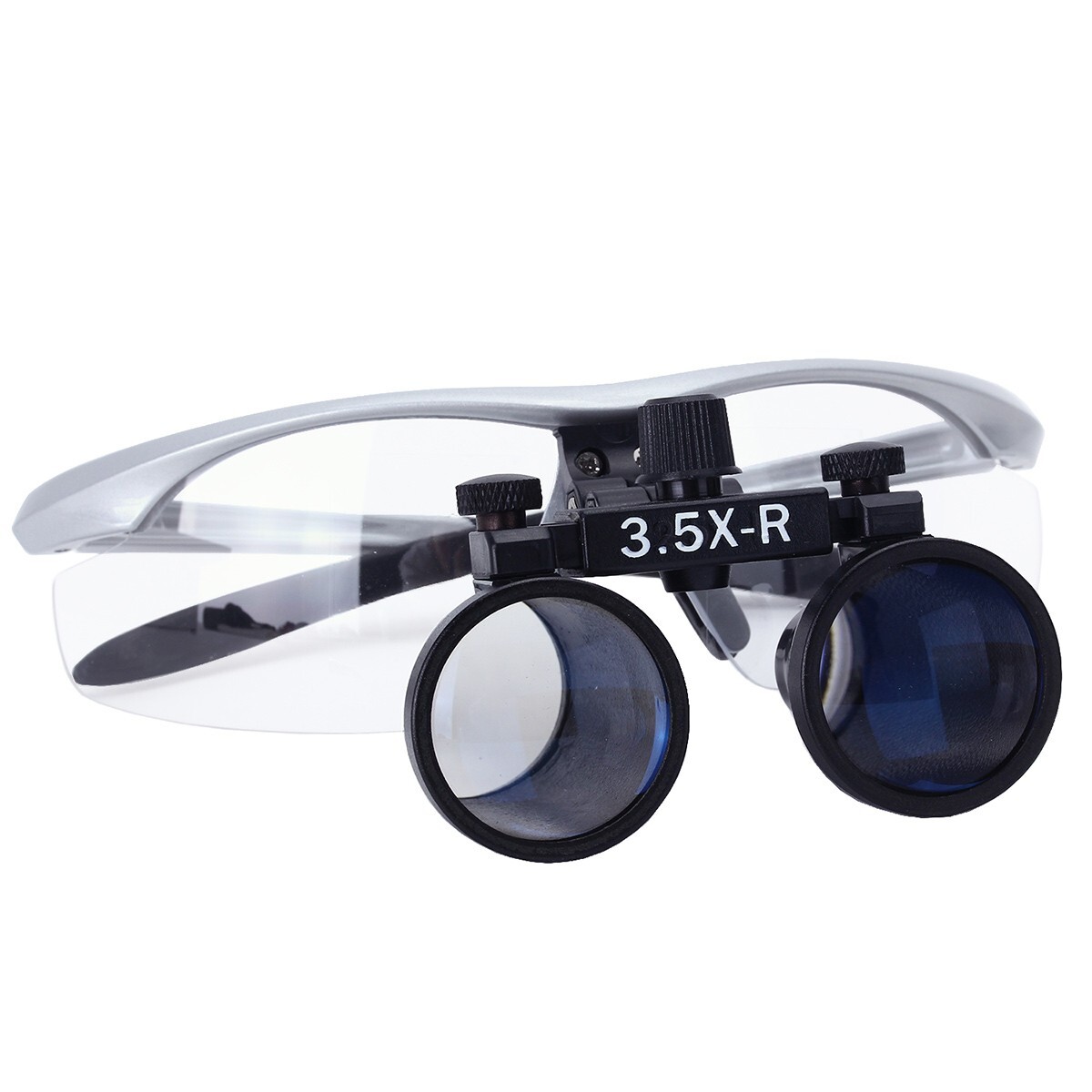 AZDENT Dental 3.5X Surgical Magnifier Binocular Loupes Medical & LED Head Light