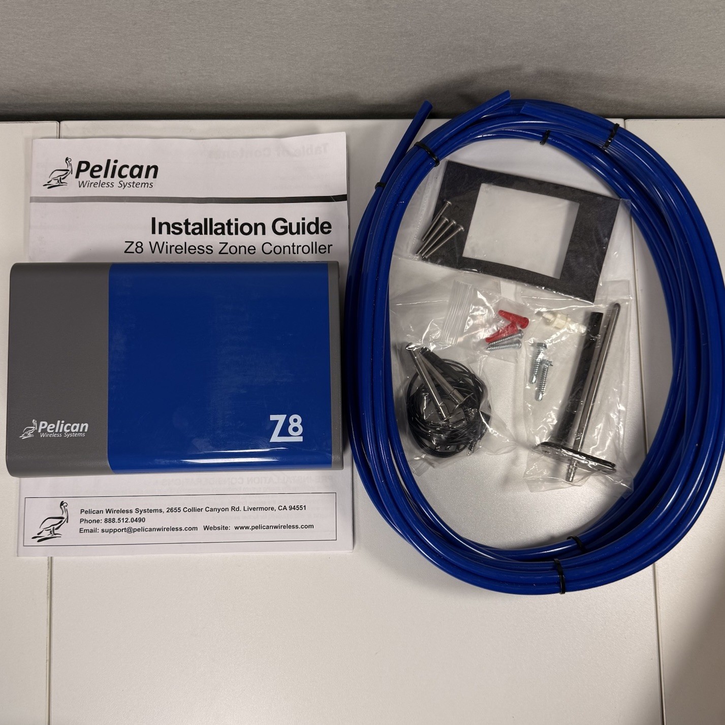 Pelican Wireless Z8-8213 Zone Controller 24VAC New Open Box w Installation Guide
