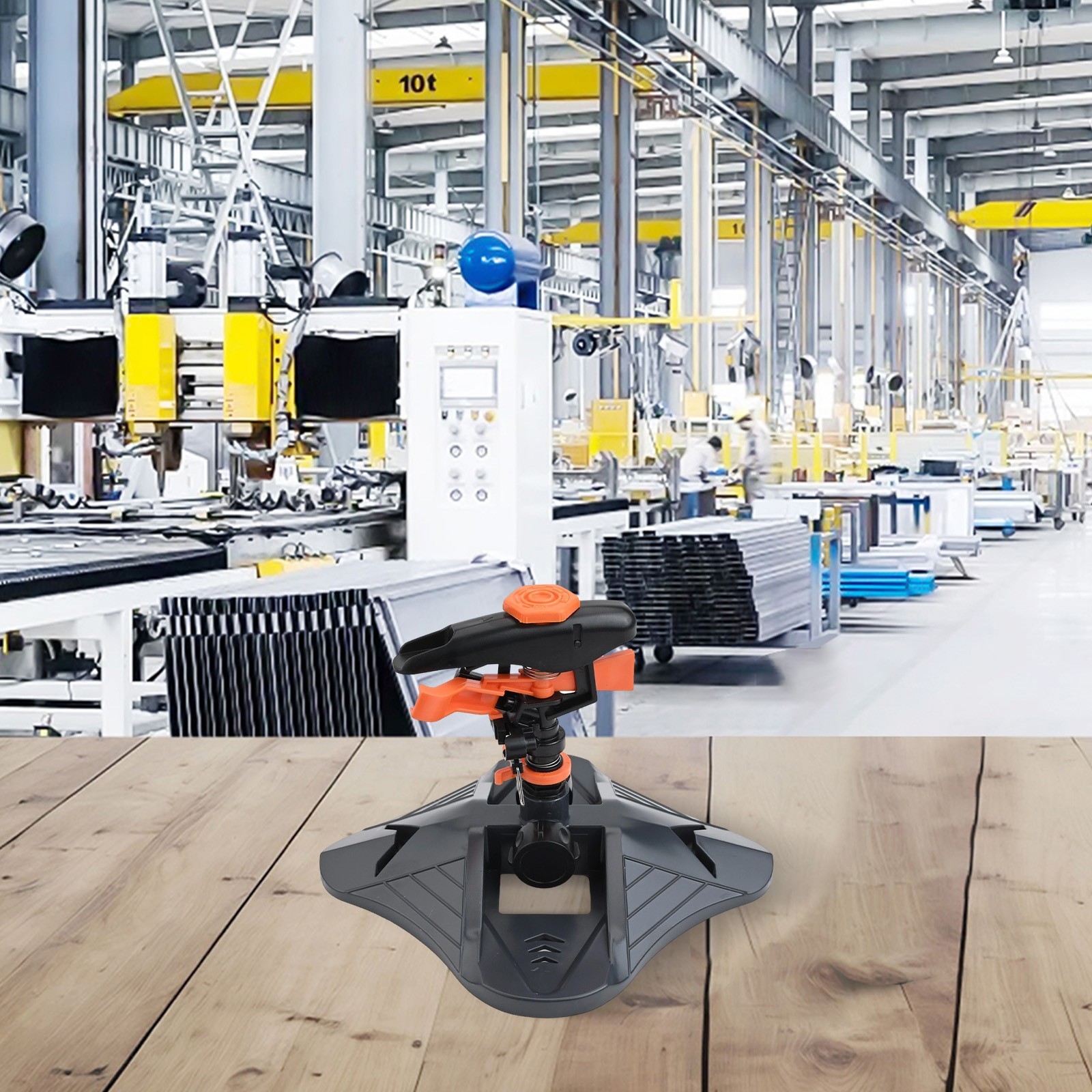 Automatic For Yard Irrigation System Rotating Sprinkler for Large Area Coverage