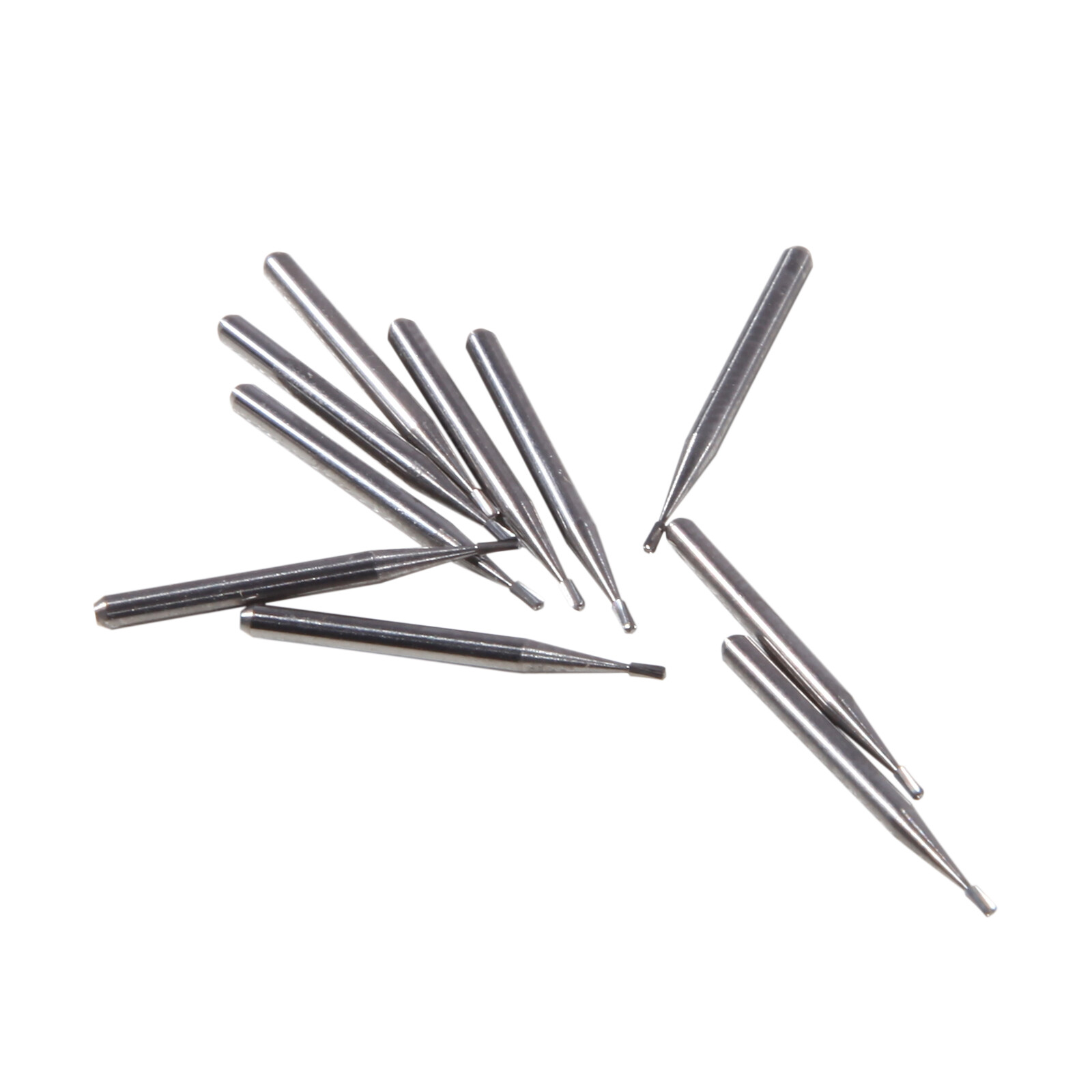 10 Pcs Dental Carbide Burs Pear-Shaped Type High Speed Tungsten Steel Bur FG329