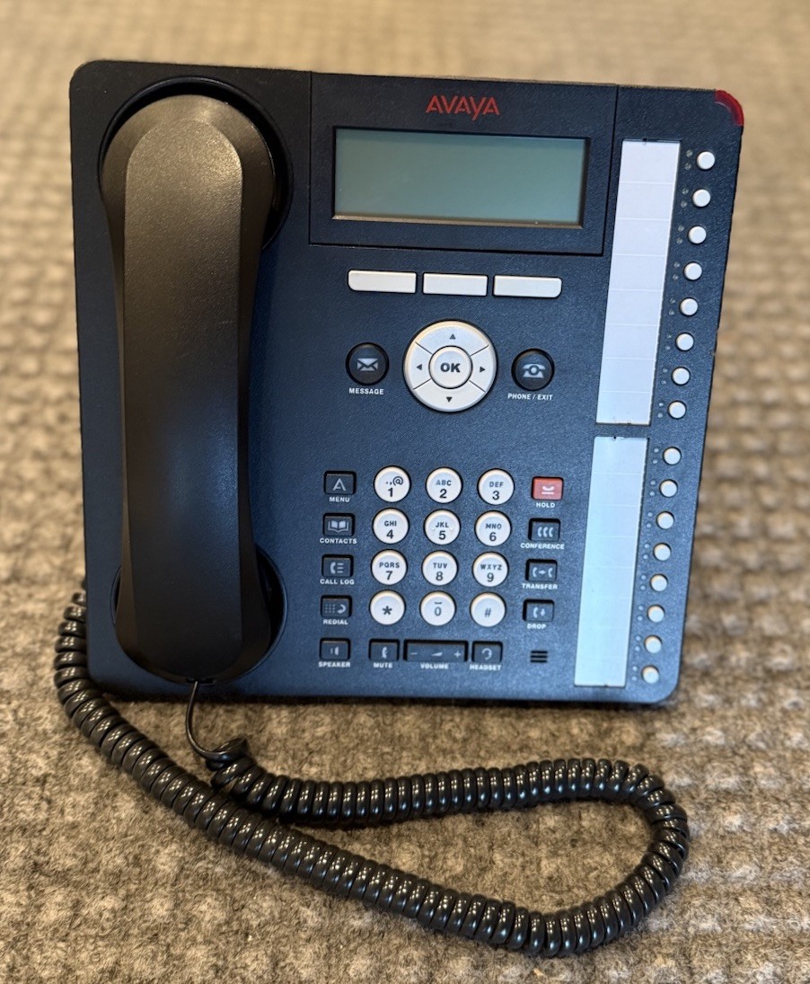 Avaya 1416 Telephone 700469869 – Black