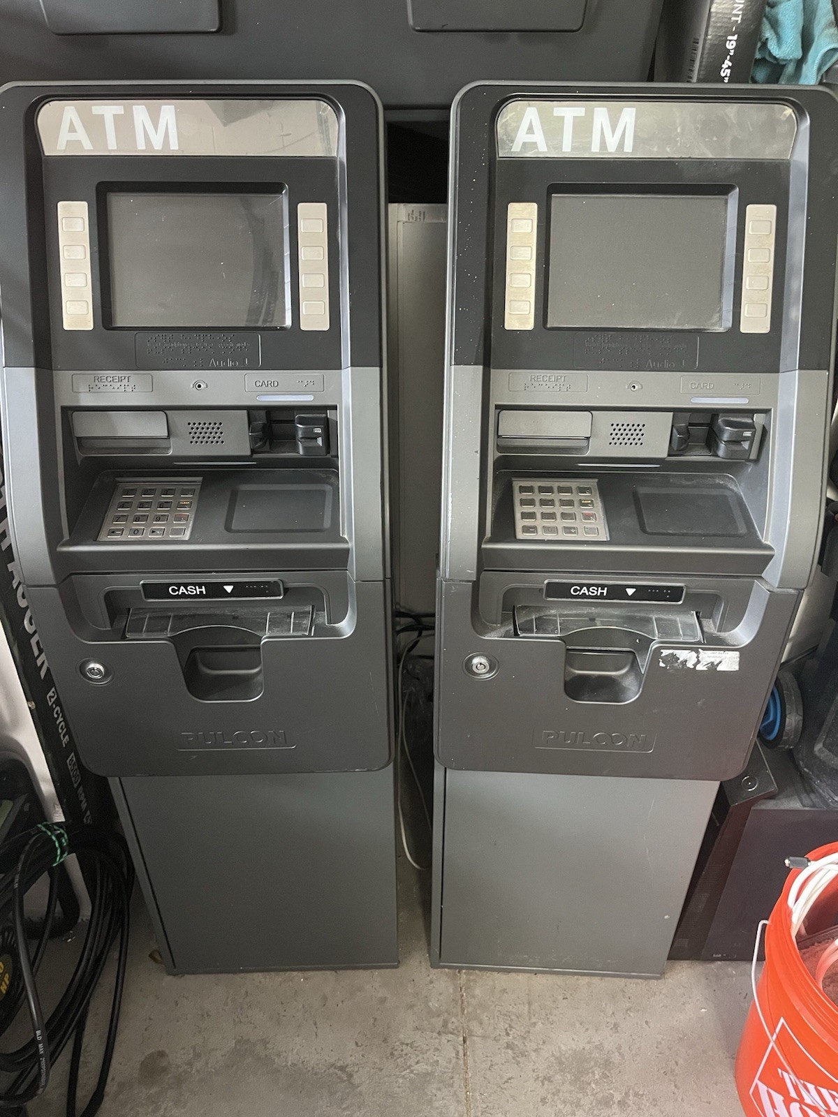 Puloon ATM Machines Set of 2 Gray 16 Key Alphanumeric Keypad