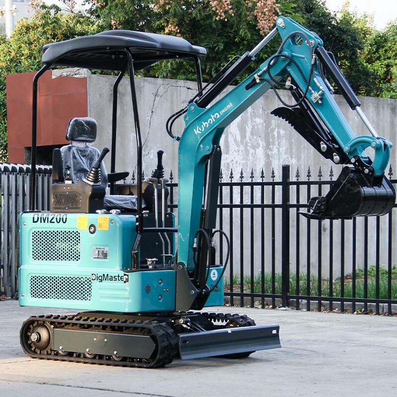 4,000 lbs Mini Excavator, EPA Certified USA KUBOTA Diesel Machine