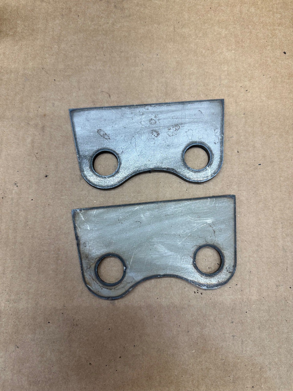 Mini Excavator Bucket Ears Universal AGT CFG 25mm 1″ Chinese 1 Ton PAIR 1/4″