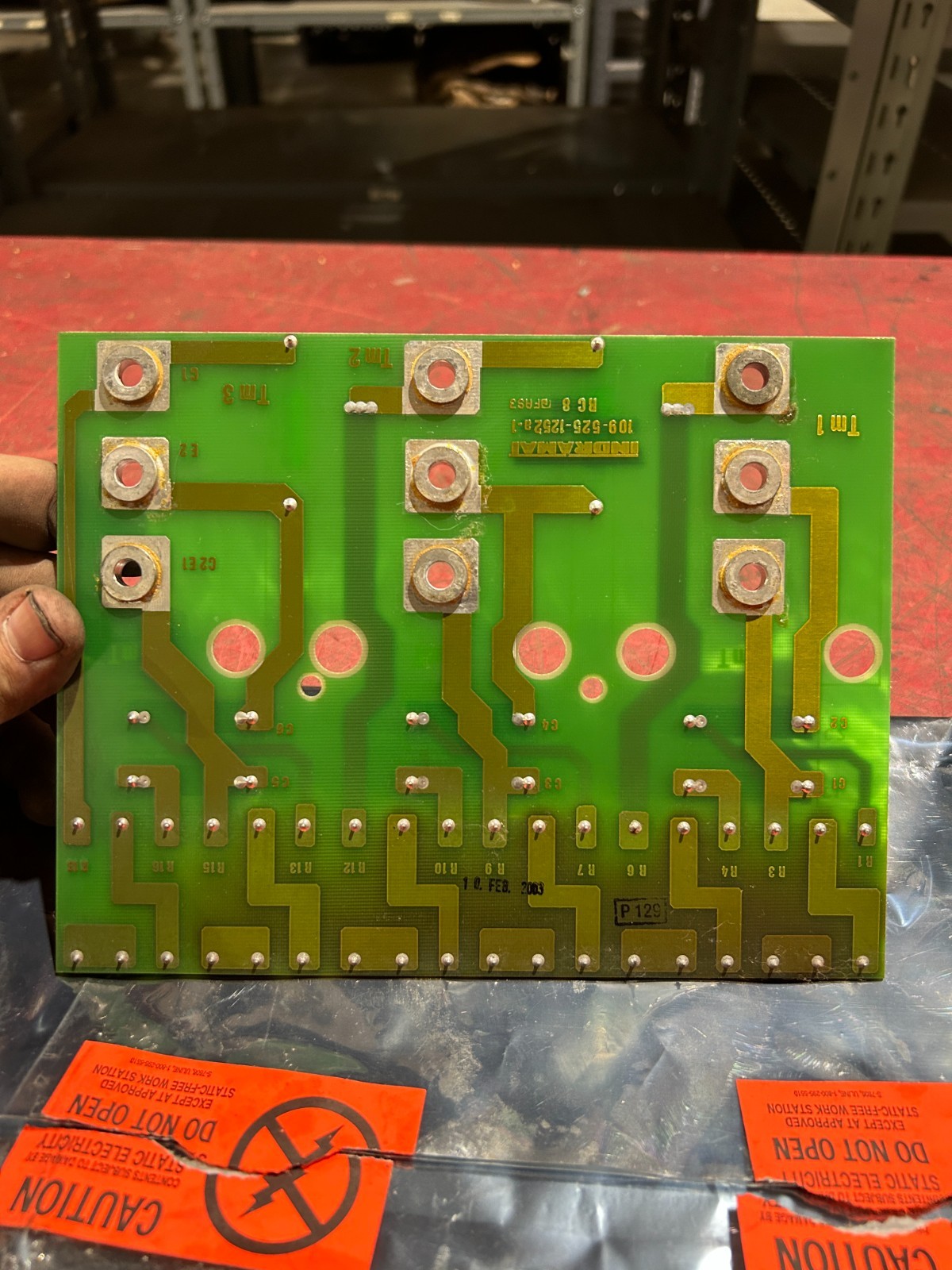 NEW IN BAG INDRAMAT DRIVE BOARD 109-525-1252 A-1