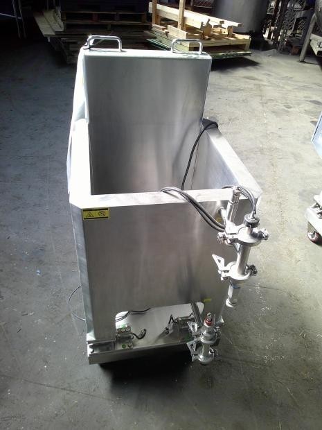 DuoMixer SINGLE USE MIXING 50 liter Stainless Steel Jacketed