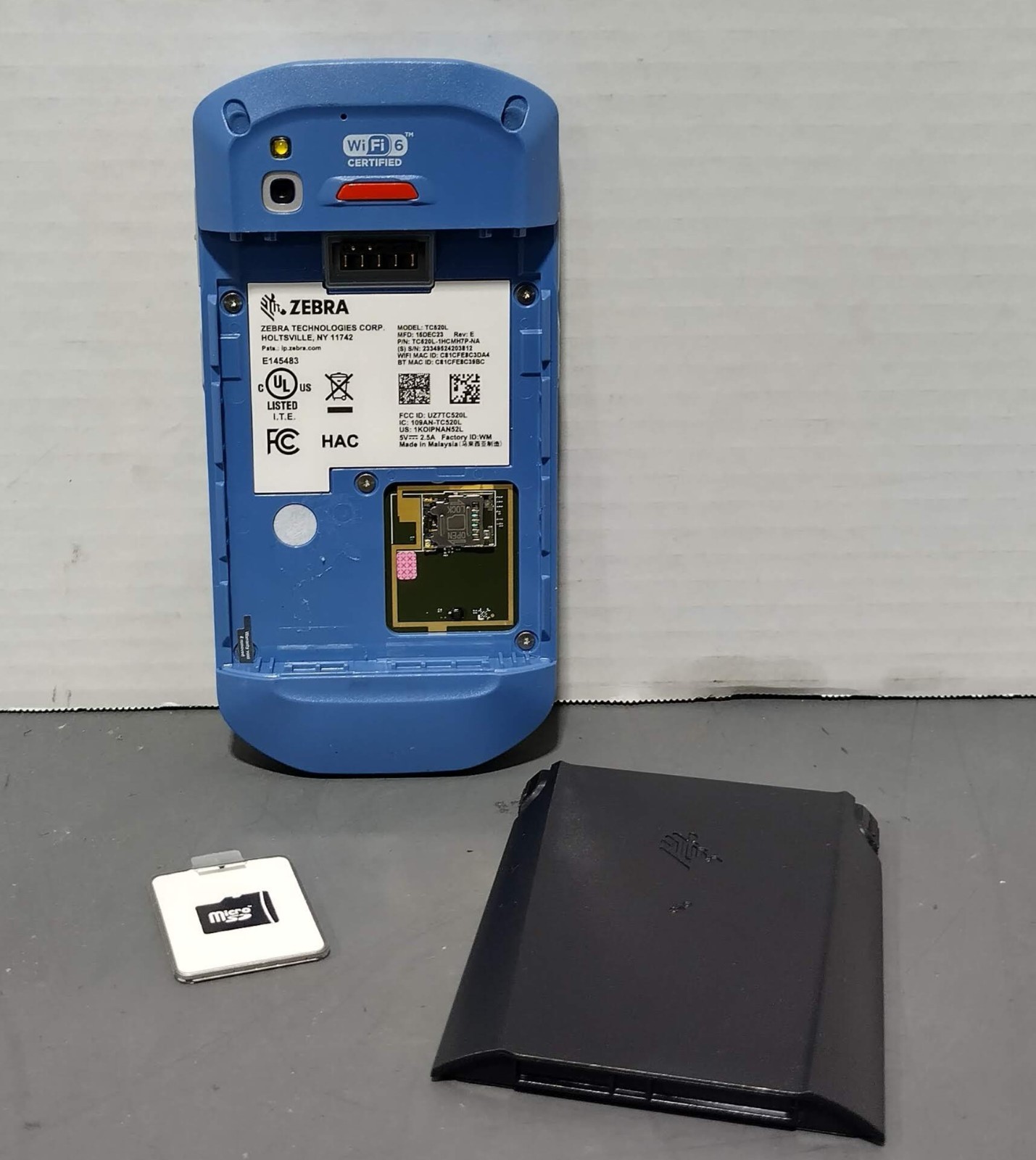 Zebra TX52ax TC520L Mobile Computer Scanner Android 11 64GB Tested and Reset