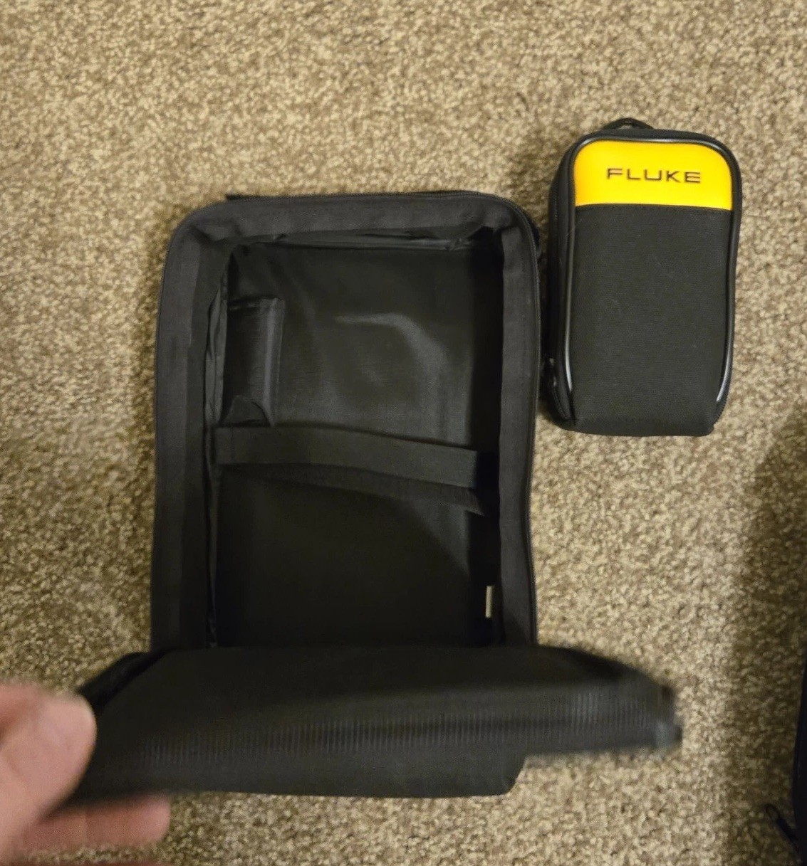 Fluke Large Soft Laptop-meter Soft Case Zipper Pocket Removable Storage