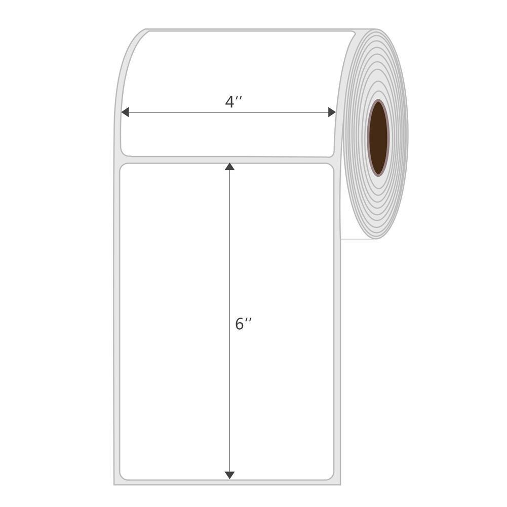 2-20R Direct Thermal Shipping Labels 4×6″ 250/Roll For Zebra 2844 ZP450 Eltron