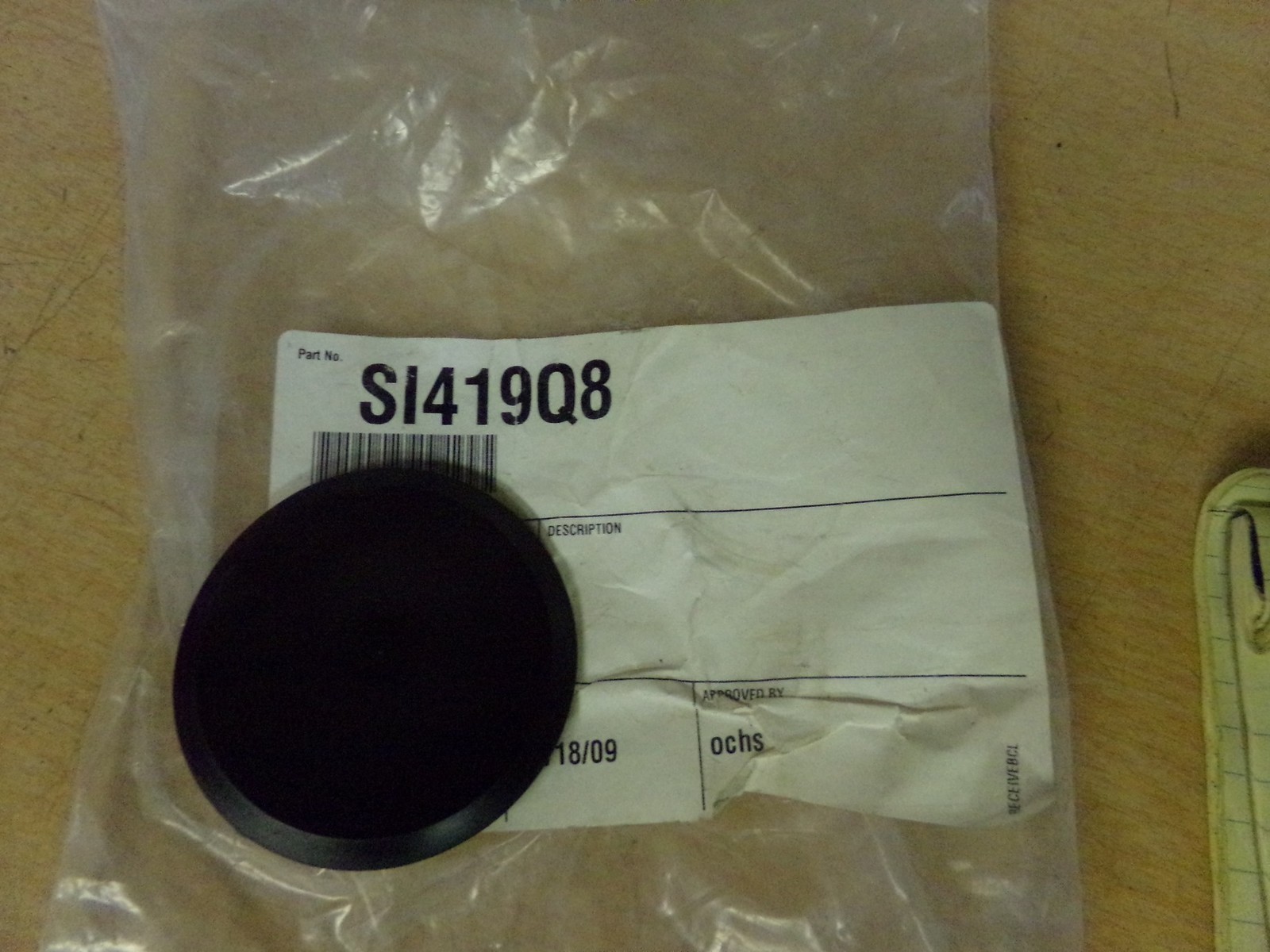 NEW 2-1/2″ Black Rubber Cap S1419Q8 *FREE SHIPPING*
