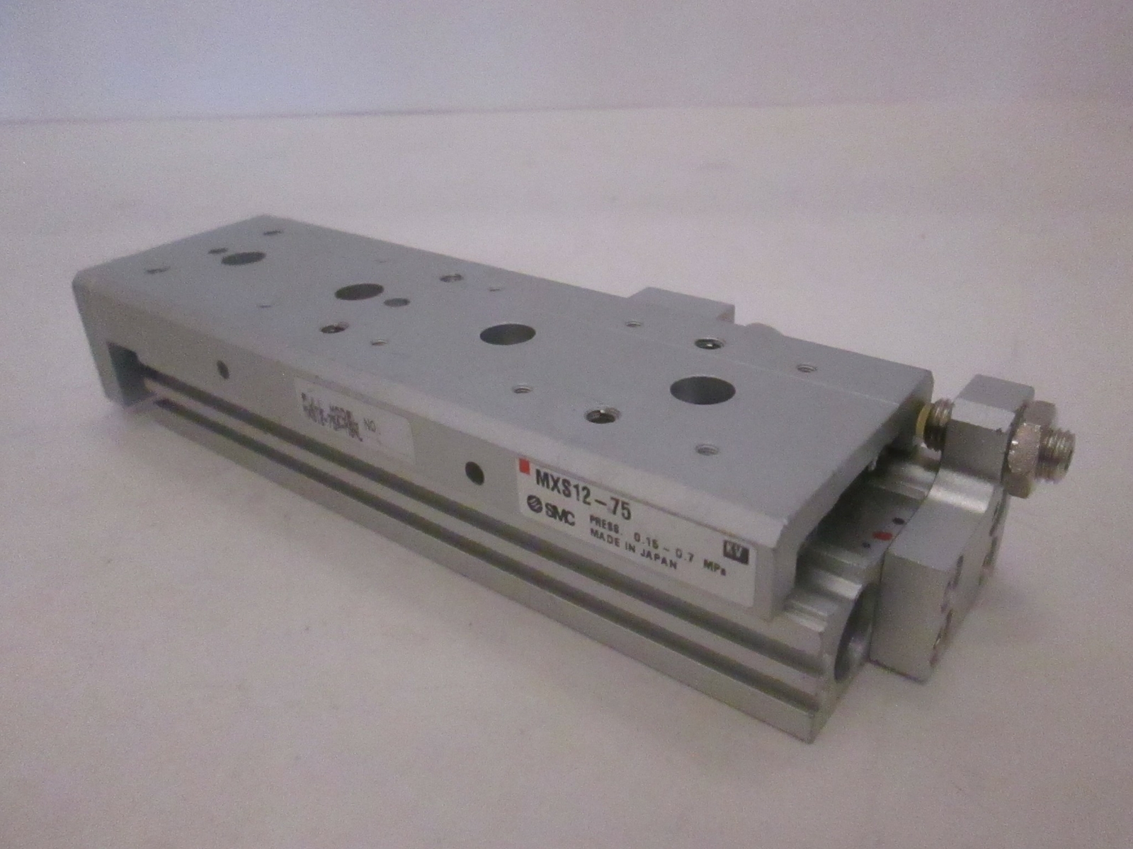SMC, Slide Cylinder, MXS12-75, Used