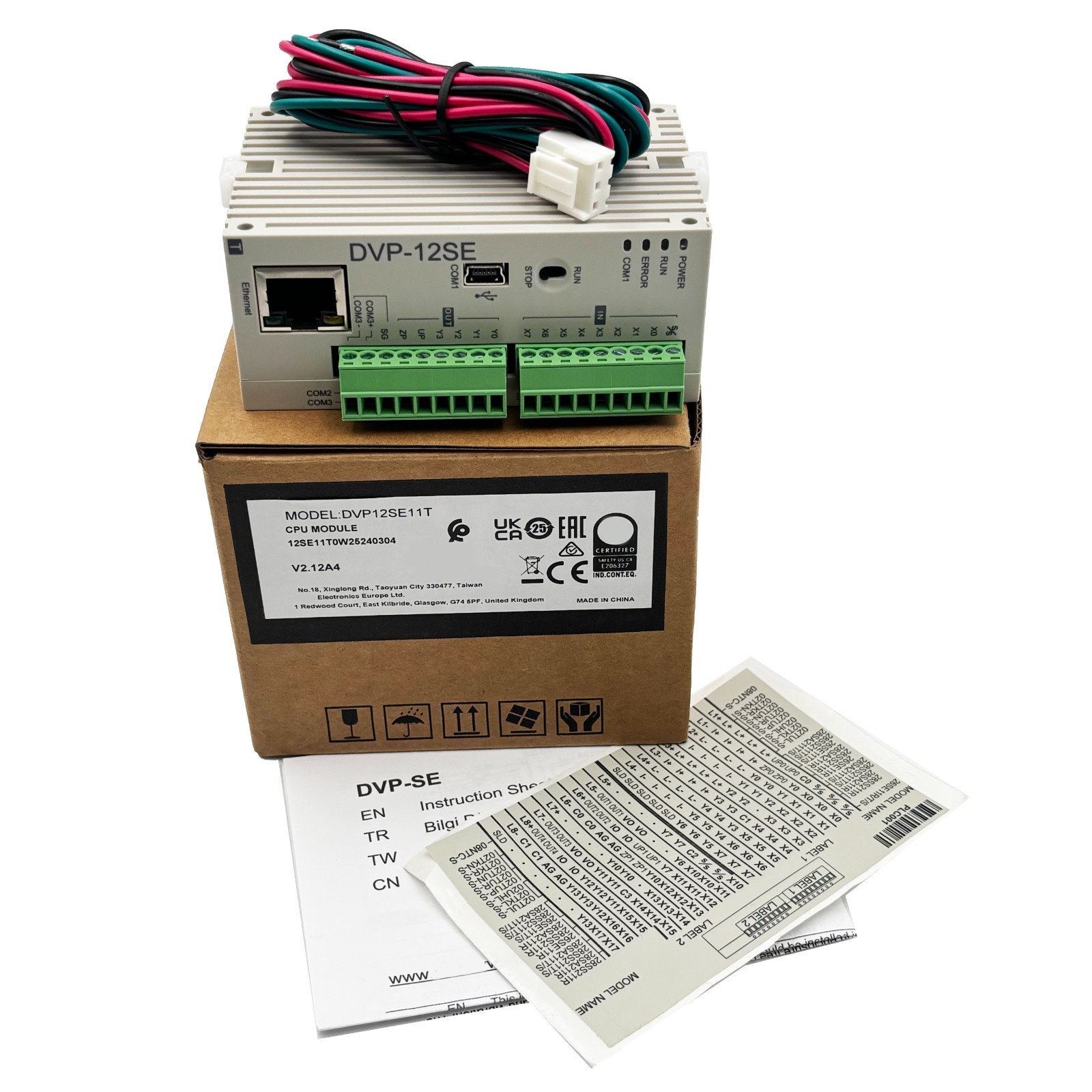 New Original DELTA DVP12SE11T DVP-12SE11T Programmable controller Module