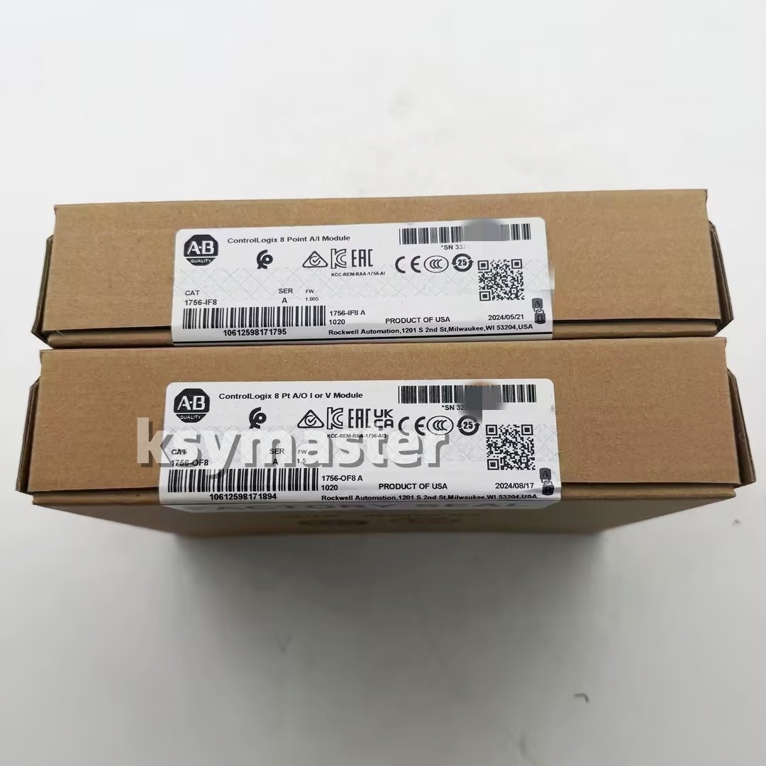 NEW 1756-IF8 AB ControlLogix Point A/I Module 2023 NEW Factory Sealed 1756IF8 TX