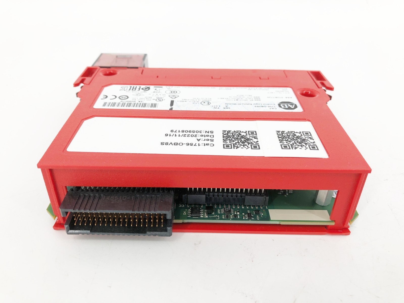 New Allen Bradley 1756-OBV8S Ser. A Control Logix Safety I/O Module 8-Ch