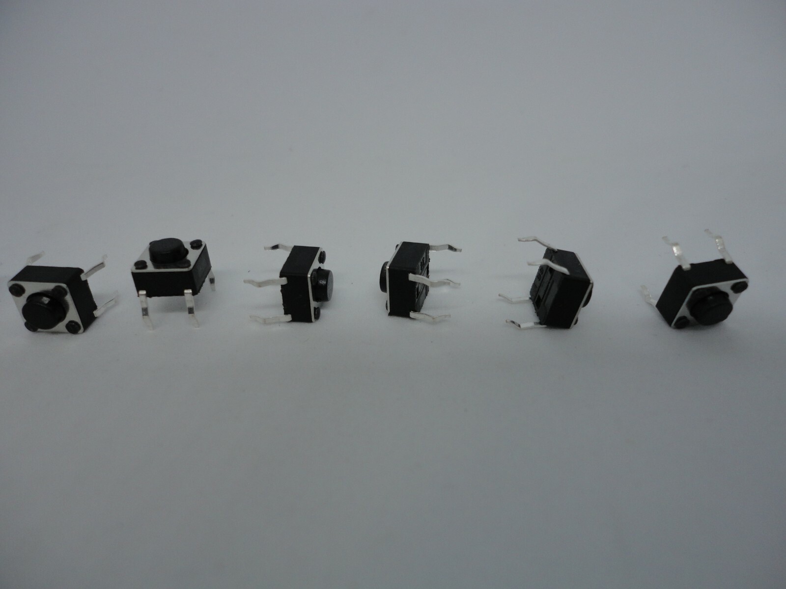 10 Pcs Pack Lot 6x6x4.3mm Momentary Push Micro Button Tactile Switch DIP 4 Pins