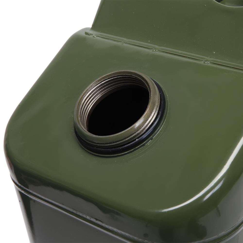 Durable Army Green 20L 5Gallon Gas Fuel Can Fuel Gasoline Steel Tank with Spout