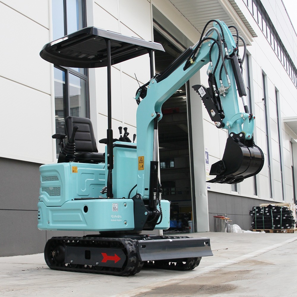 Brand New 2.5Ton KUBOTA EPA Diesel Mini Excavator Side Swing Expand Track Pilot