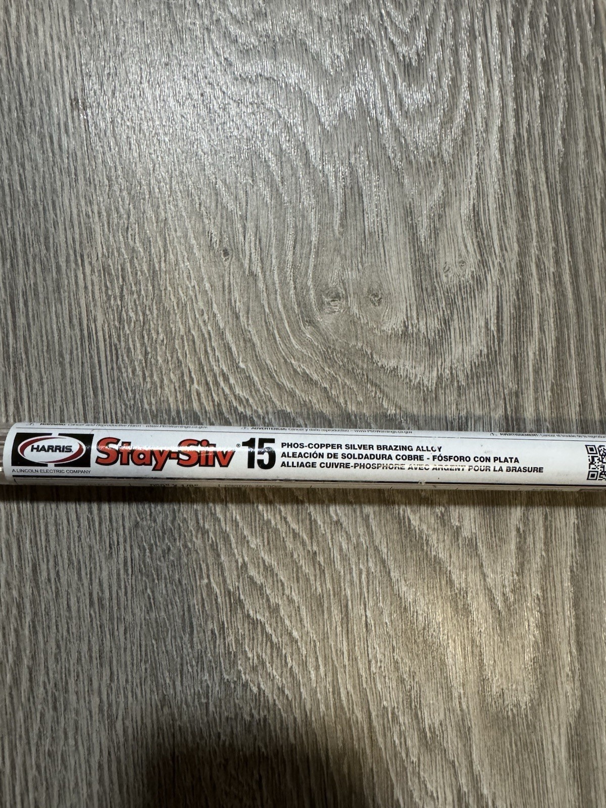Harris Stay-Silv 15 Phos-Copper Silver Brazing Rod AWS A5.8 BCuP-5 MPN
