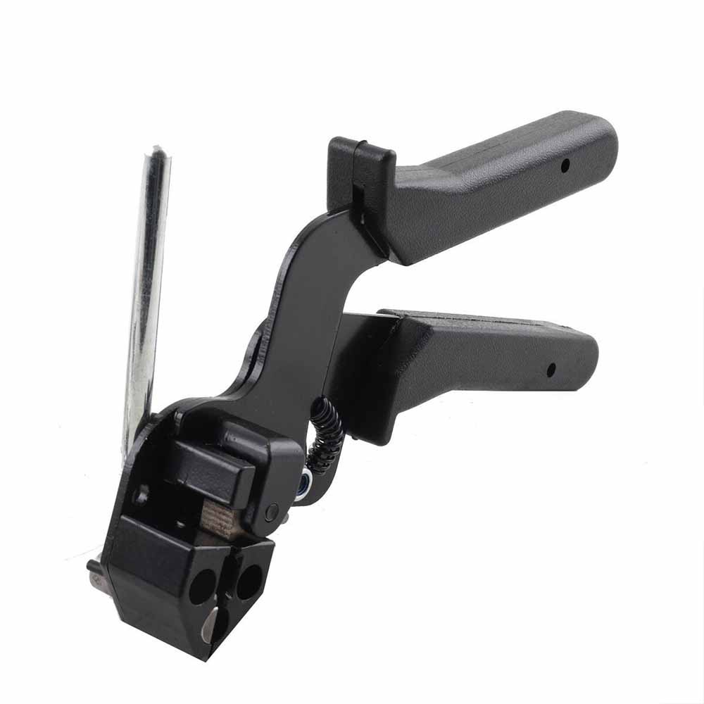 Heavy Duty Stainless Steel Cable Tie Gun 200Pcs Self-Locking Metal Zip Ties Kit
