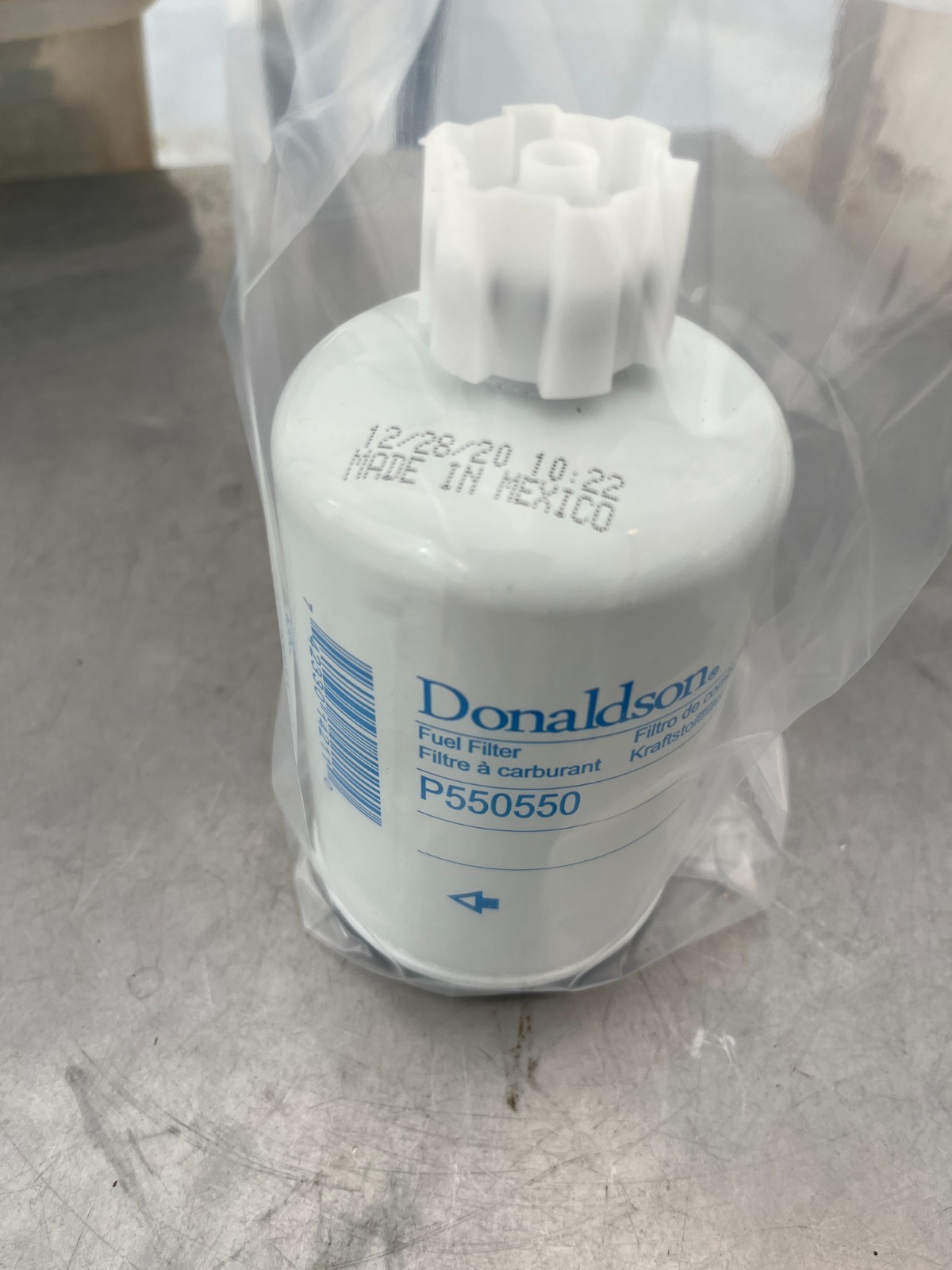 P550550 GENUINE Donaldson FUEL FILTER WS-100, BF1275, FF1258, FS19594, LFF9594