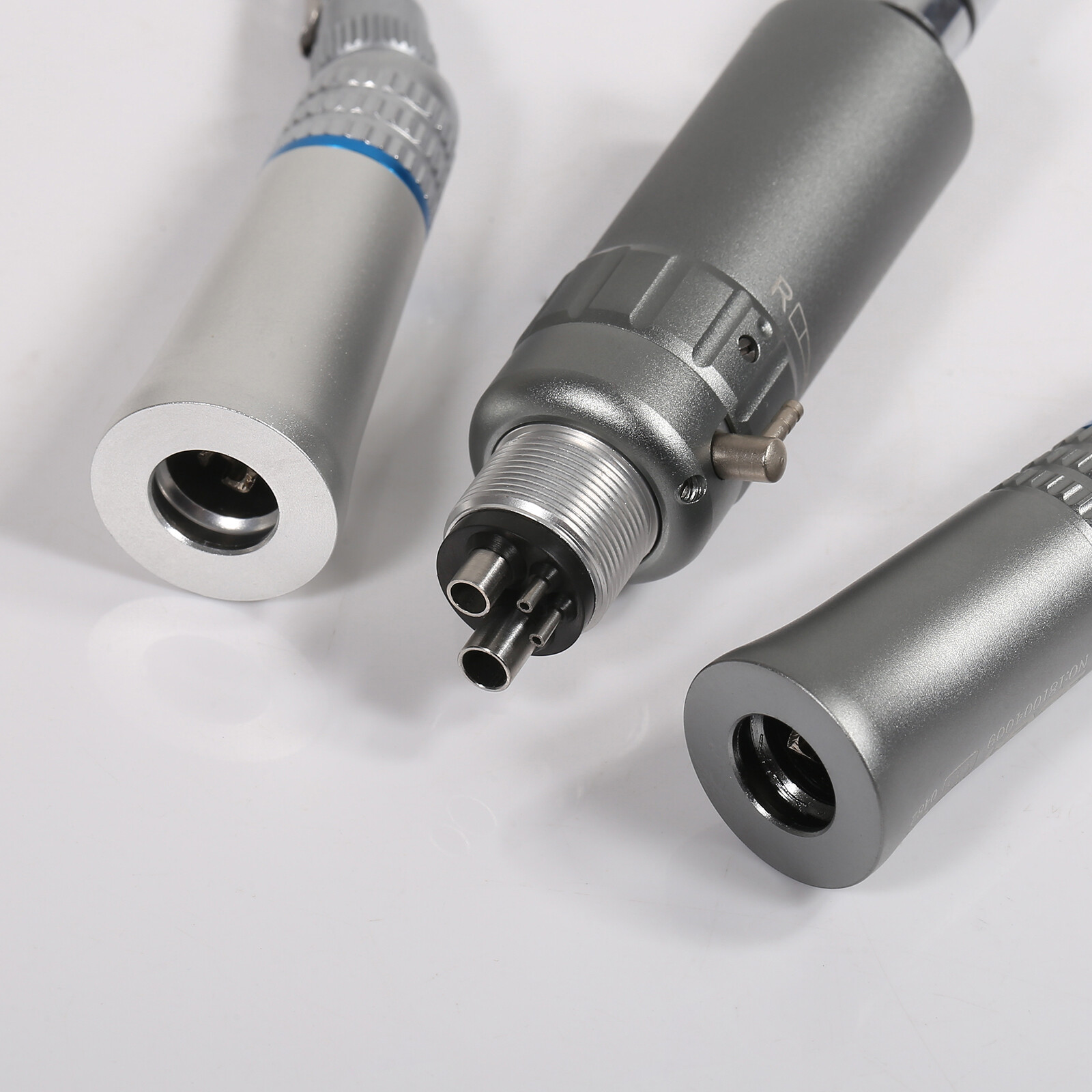 SEASKY Dental Slow Low Speed Handpiece Kit Contra Angle Straight Air Motor /Burs