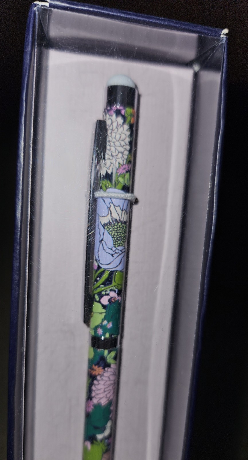 NEW Vera Bradley Ballpoint Pen w Stylus Bloom Boom Floral Design Refillable