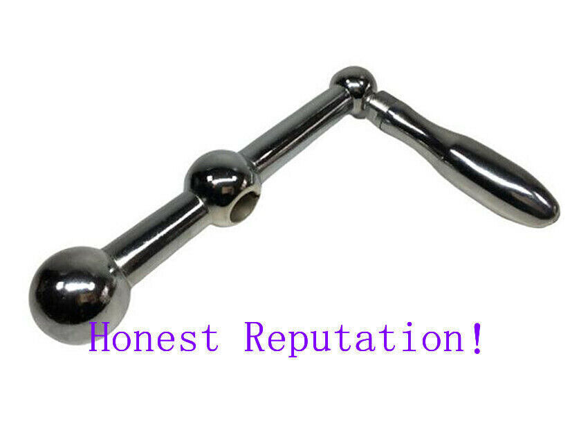 Milling Machine Parts- Three Ball Metal Crank Handle 197mm*Ø16mm D26 Bridgport