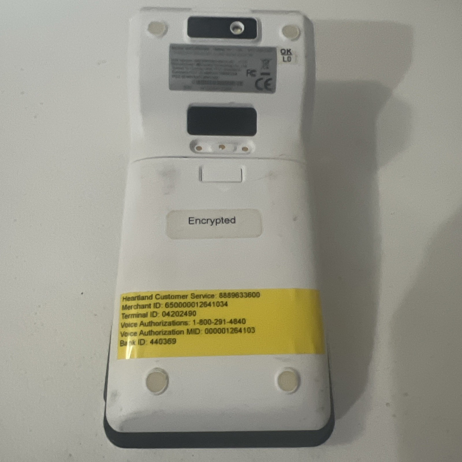 Castles Saturn 1000 Android Handheld Payment Credit Card Terminal