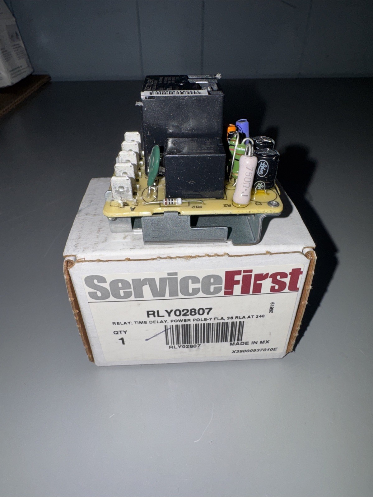 New – Service First RLYO2807 TimeDelay Relay – New