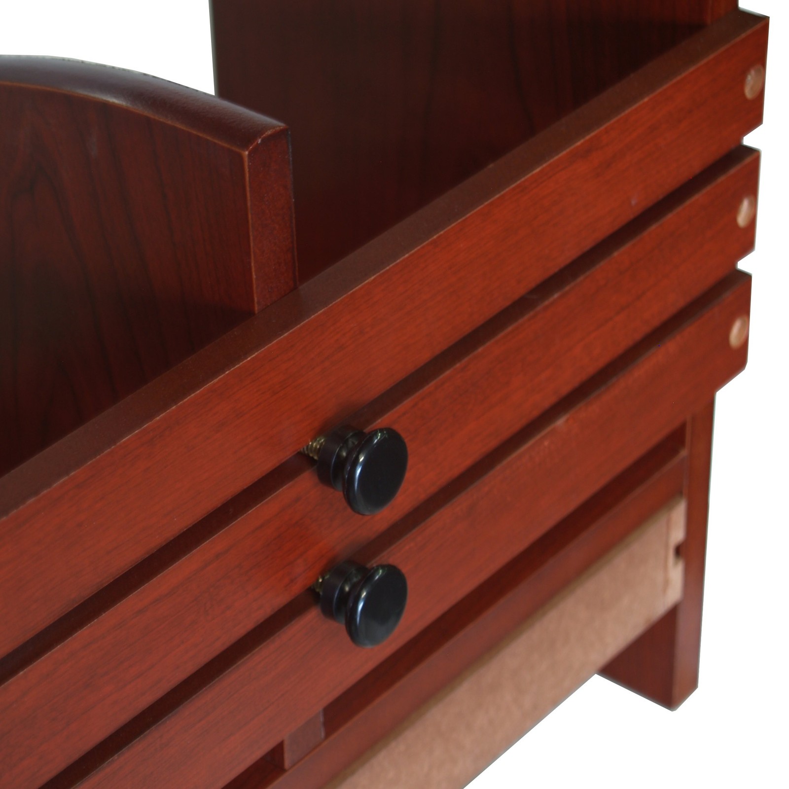 Proman Products Renaissance Table Desk top Desktop Bookcase, 24″ W x 8″ D x 1…