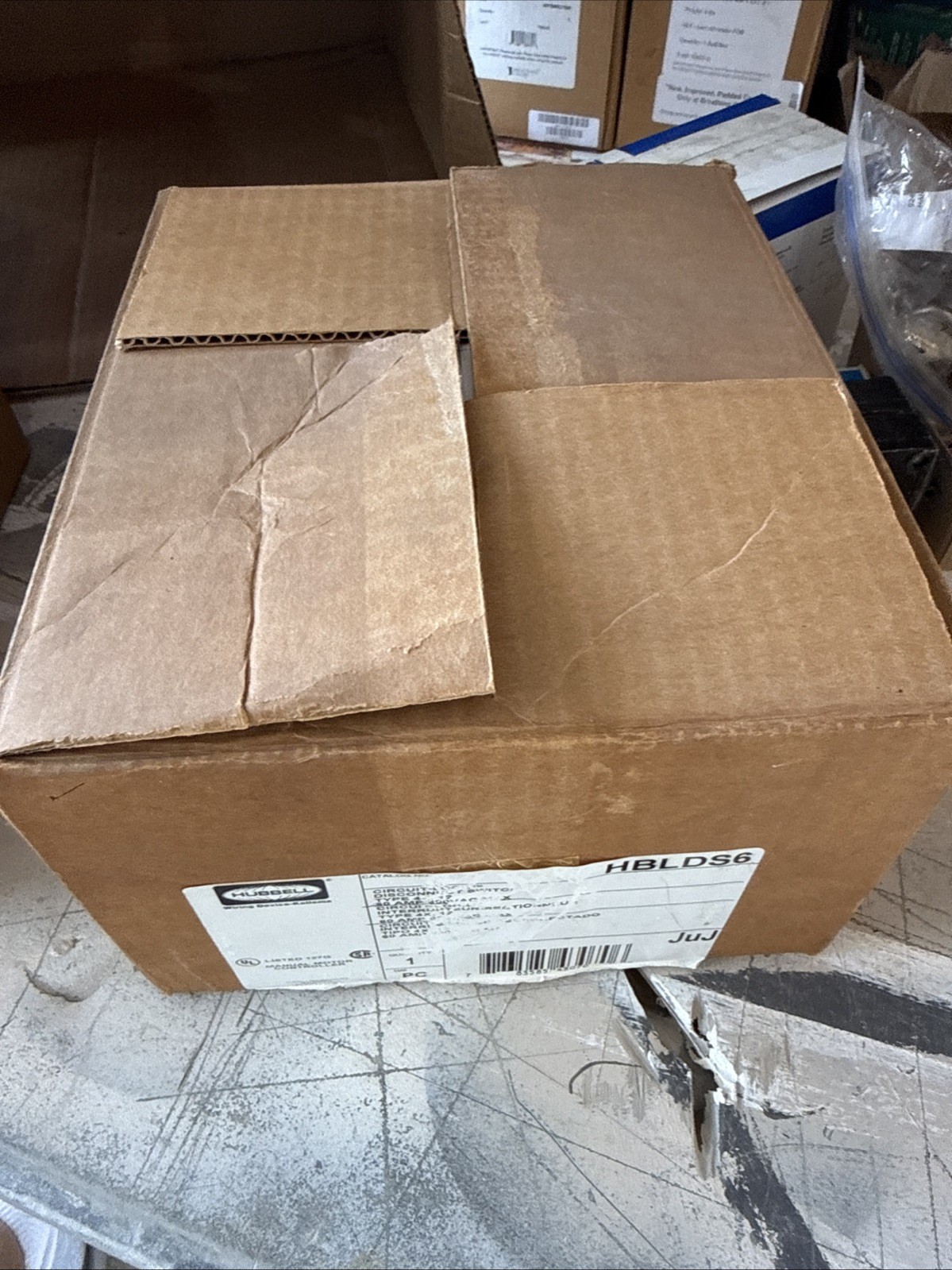 HBLDS6 Hubbell disconnect switch New Open Box Old Warehouse Stock