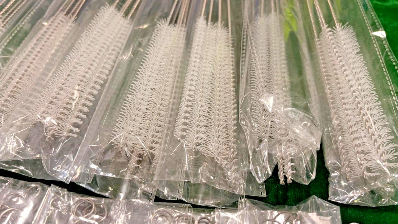 20 Set Laparoscopic Cleaning Brush Set of 5 for Surgical Instruments